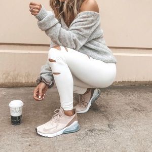 Alo Yoga High Waist Ripped Warrior Leggings